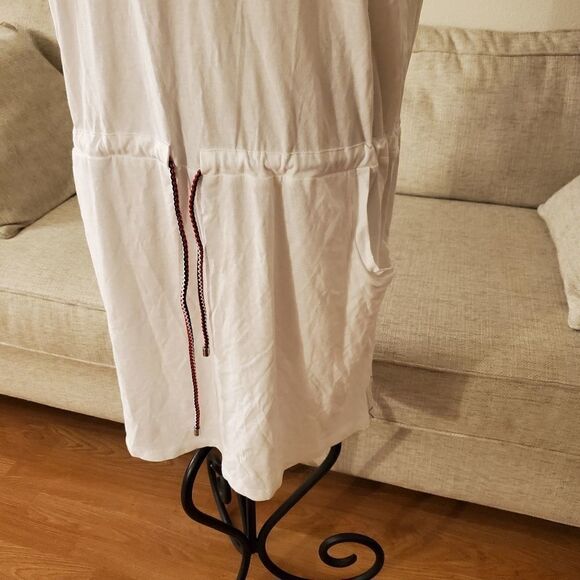 Tommy Hilfiger Drawstring Tank Dress Swim Cover-Up - Picture 6 of 13